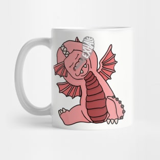 Yoga Breathe Baby Dragon Mug